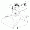 Toro 19400 - Guardian Lawnmower, 1974 (4000001-4999999) Ersatzteile ENGINE ASSEMBLY