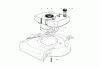 Toro 19400 - Guardian Lawnmower, 1975 (5000001-5999999) Ersatzteile ENGINE ASSEMBLY