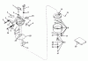 Toro 19472 - Guardian Lawnmower, 1971 (1000001-1999999) Ersatzteile CARBURETOR NO. 631581