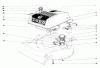 Toro 19472 - Guardian Lawnmower, 1971 (1000001-1999999) Ersatzteile ENGINE ASSEMBLY MODEL NO. 19472