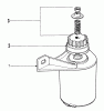 Toro 19472 - Guardian Lawnmower, 1971 (1000001-1999999) Ersatzteile START MOTOR ASSEMBLY MODEL NO. 19472 & 21172