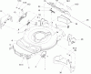 Toro 20003 - 22" Recycler Lawnmower, 2005 (250000001-250999999) Ersatzteile DECK, SIDE CHUTE AND REAR DOOR ASSEMBLY