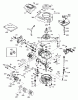 Toro 20005 - 22" Recycler Lawnmower, 2005 (250000001-250999999) Ersatzteile ENGINE ASSEMBLY TECUMSEH LV195EA-362003B