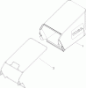 Toro 20005 - 22" Recycler Lawnmower, 2005 (250000001-250999999) Ersatzteile REAR BAG ASSEMBLY