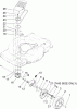 Toro 20005 - 22" Recycler Lawnmower, 2006 (260000001-260999999) Ersatzteile FRONT AXLE AND TRANSMISSION ASSEMBLY