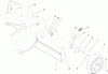 Toro 20005 - 22" Recycler Lawnmower, 2006 (260000001-260999999) Ersatzteile REAR AXLE ASSEMBLY