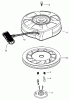 Toro 20005 - 22" Recycler Lawnmower, 2006 (260000001-260999999) Ersatzteile RECOIL STARTER ASSEMBLY NO. 590739 TECUMSEH NO. LV195EA-362003B