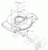 Toro 20009 - 22" Recycler Lawnmower, 2002 (220000001-220999999) Ersatzteile FRONT AXLE AND WHEEL ASSEMBLY