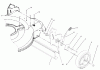 Toro 20009 - 22" Recycler Lawnmower, 2002 (220000001-220999999) Ersatzteile REAR AXLE AND WHEEL ASSEMBLY