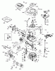 Toro 20009 - 22" Recycler Lawnmower, 2004 (240000001-240999999) Ersatzteile ENGINE ASSEMBLY TECUMSEH LV195EA-362003B #1