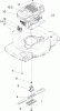 Toro 20009 - 22" Recycler Lawnmower, 2006 (260000001-260999999) Ersatzteile ENGINE AND BLADE ASSEMBLY