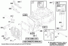 Toro 20010 (R-21P) - Recycler Mower, R-21P, 2000 (200000001-200999999) Ersatzteile CYLINDER ASSEMBLY, ENGINE BRIGGS & STRATTON MODEL 12H802-1767-E1