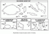 Toro 20010 (R-21P) - Recycler Mower, R-21P, 2002 (220000001-220999999) Ersatzteile GASKET ASSEMBLY BRIGGS AND STRATTON MODEL 12H802-1776-B1
