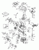 Toro 20012 - 22" Recycler Lawnmower, 2002 (220300001-220999999) Ersatzteile ENGINE ASSEMBLY TECUMSEH-LEV120-361541B