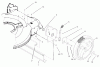 Toro 20012 - 22" Recycler Lawnmower, 2002 (220300001-220999999) Ersatzteile REAR AXLE AND HIGH WHEEL ASSEMBLY