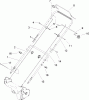 Toro 20012 - 22" Recycler Lawnmower, 2005 (250000001-250999999) Ersatzteile HP-2 BAIL HANDLE ASSEMBLY