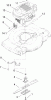 Toro 20012 - 22" Recycler Lawnmower, 2006 (260000001-260999999) Ersatzteile ENGINE AND BLADE ASSEMBLY