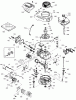 Toro 20012 - 22" Recycler Lawnmower, 2006 (260000001-260999999) Ersatzteile ENGINE ASSEMBLY NO. 1 TECUMSEH LV195EA-362003D