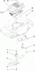 Toro 20017 - 22" Recycler Lawnmower, 2003 (230000001-230999999) Ersatzteile ENGINE AND BLADE ASSEMBLY