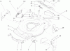Toro 20017 - 22" Recycler Lawnmower, 2003 (230000001-230999999) Ersatzteile HOUSING ASSEMBLY