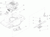 Toro 20013 - 22" Recycler Lawnmower, 2004 (240000001-240999999) Ersatzteile ENGINE AND BLADE ASSEMBLY