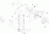 Toro 20013 - 22" Recycler Lawnmower, 2004 (240000001-240999999) Ersatzteile REAR AXLE AND TRANSMISSION ASSEMBLY