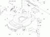 Toro 20013 - 22" Recycler Lawnmower, 2005 (250000001-250999999) Ersatzteile DECK, SIDE CHUTE AND REAR DOOR ASSEMBLY