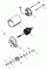 Toro 20014 - 22" Recycler Lawnmower, 2002 (220000001-220300000) Ersatzteile ELECTRIC STARTER KIT NO. 35709 TECUMSEH MODEL LEV120361561B