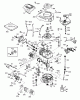 Toro 20014 - 22" Recycler Lawnmower, 2002 (220000001-220300000) Ersatzteile ENGINE ASSEMBLY TECUMSEH-LEV120-361542B