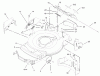 Toro 20014 - 22" Recycler Lawnmower, 2002 (220000001-220300000) Ersatzteile HOUSING ASSEMBLY