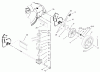 Toro 20014 - 22" Recycler Lawnmower, 2002 (220000001-220300000) Ersatzteile REAR AXLE AND TRANSMISSION ASSEMBLY
