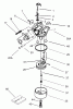 Toro 20018 - 22" Recycler Lawnmower, 2003 (230000001-230999999) Ersatzteile CARBURETOR ASSEMBLY NO. 640303 TECUMSEH MODEL LV195EA-362006B