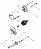 Toro 20018 - 22" Recycler Lawnmower, 2003 (230000001-230999999) Ersatzteile ELECTRIC STARTER KIT NO. 37753 TECUMSEH MODEL LV195EA-362006B