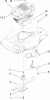 Toro 20018 - 22" Recycler Lawnmower, 2003 (230000001-230999999) Ersatzteile ENGINE AND BLADE ASSEMBLY