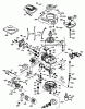 Toro 20018 - 22" Recycler Lawnmower, 2003 (230000001-230999999) Ersatzteile ENGINE ASSEMBLY NO. 2 TECUMSEH LEV120-362004A