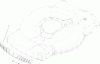 Toro 20016 - 22" Recycler Lawnmower, 2004 (240000001-240999999) Ersatzteile BUMPER ASSEMBLY SERIAL NO. 240003073-240004191