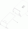 Toro 20016 - 22" Recycler Lawnmower, 2004 (240000001-240999999) Ersatzteile REAR BAG ASSEMBLY