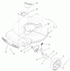 Toro 20017 - 22" Recycler Lawnmower, 2005 (250000001-250999999) Ersatzteile FRONT AXLE AND WHEEL ASSEMBLY