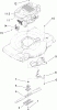 Toro 20017 - 22" Recycler Lawnmower, 2006 (260000001-260999999) Ersatzteile ENGINE AND BLADE ASSEMBLY