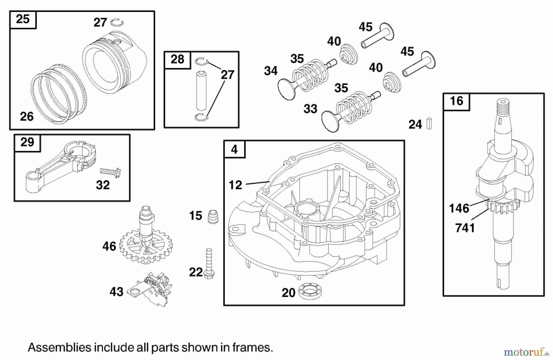 Toro Neu Mowers, Walk-Behind Seite 1 20021 (R-21S1B) - Toro Recycler Mower, R-21S1B, 2000 (200000001-200999999) ENGINE BRIGGS & STRATTON MODEL 12H802-1767-E1 #2