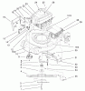 Toro 20021 (R-21S1B) - Recycler Mower, R-21S1B, 2001 (210000001-210999999) Ersatzteile ENGINE ASSEMBLY