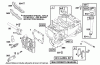 Toro 20021 (R-21S1B) - Recycler Mower, R-21S1B, 2001 (210000001-210999999) Ersatzteile ENGINE BRIGGS & STRATTON MODEL 12H802-1776-B1 #1