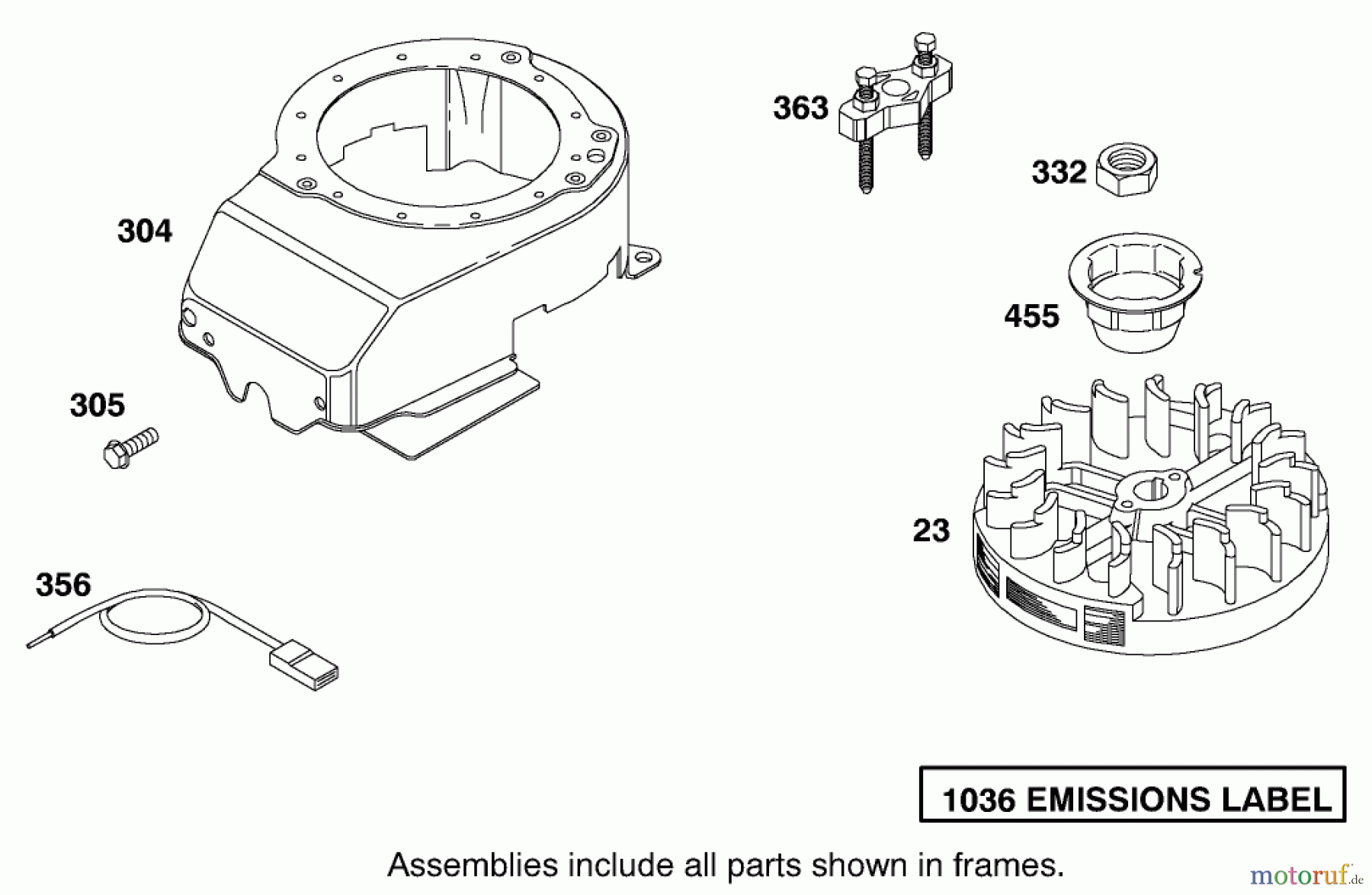 Toro Neu Mowers, Walk-Behind Seite 1 20021 (R-21S1B) - Toro Recycler Mower, R-21S1B, 2001 (210000001-210999999) ENGINE BRIGGS & STRATTON MODEL 12H802-1776-B1 #7