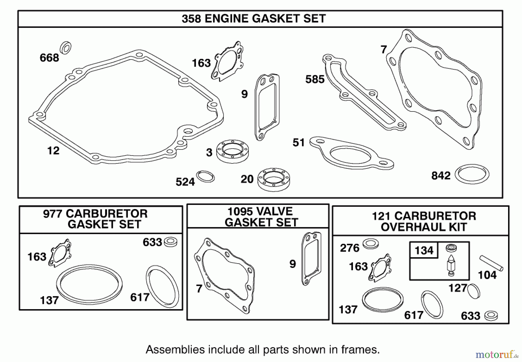 Toro Neu Mowers, Walk-Behind Seite 1 20021 (R-21S1B) - Toro Recycler Mower, R-21S1B, 2001 (210000001-210999999) ENGINE BRIGGS & STRATTON MODEL 12H802-1776-B1 #9
