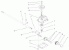 Toro 20021 (R-21S1B) - Recycler Mower, R-21S1B, 2001 (210000001-210999999) Ersatzteile GEAR CASE ASSEMBLY
