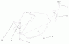 Toro 20021 (R-21S1B) - Recycler Mower, R-21S1B, 2001 (210000001-210999999) Ersatzteile REAR BAG TUNNEL ASSEMBLY