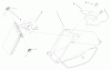 Toro 20022 (R-21S) - Recycler Mower, R-21S, 2001 (210000001-210999999) Ersatzteile DISCHARGE CHUTE ASSEMBLY PART NO. 93-0274 (MODEL 20023, 20023C)