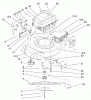 Toro 20022 (R-21S) - Recycler Mower, R-21S, 2001 (210000001-210999999) Ersatzteile QUANTUM ENGINE ASSEMBLY