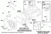 Toro 20029 - Recycler Mower, 1999 (9900001-9999999) Ersatzteile ENGINE BRIGGS & STRATTON MODEL 12J802-2368-E1 #1