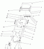 Toro 20029 - Recycler Mower, 1999 (9900001-9999999) Ersatzteile HANDLE & CONTROLS ASSEMBLY